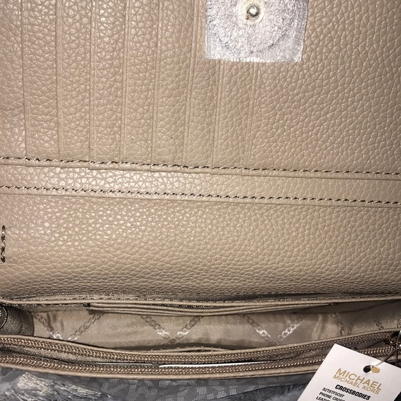 Michael Kors Convertible Crossbody Bag - Beige - Picture 7 of 8